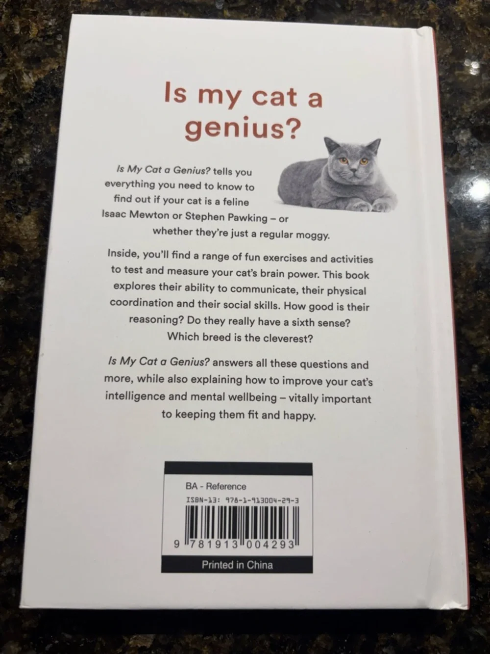 Is My Cat a Genius? Fun Cat-Themed Book